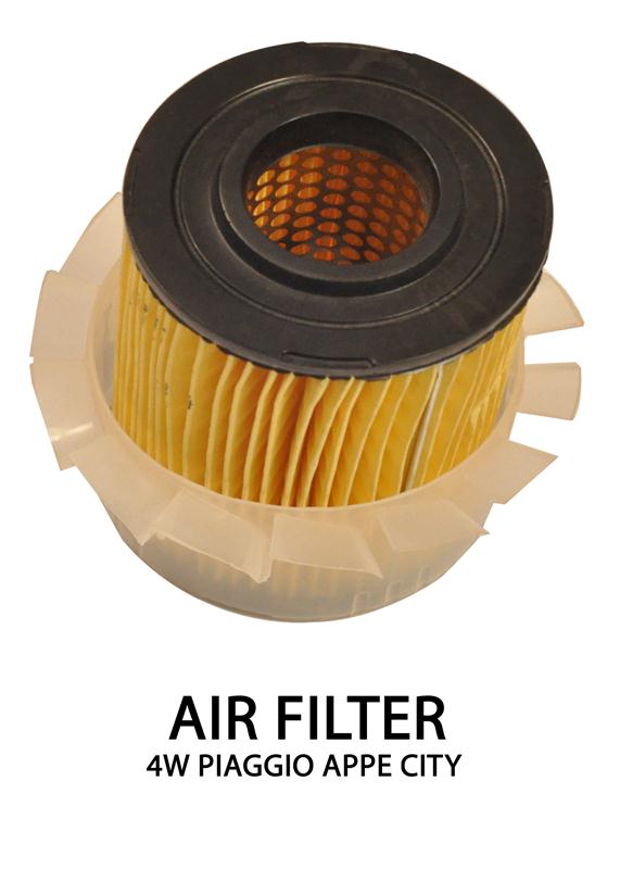 Filter Air PU 3W Piaggio Ape City SV2600 ( Yellow )